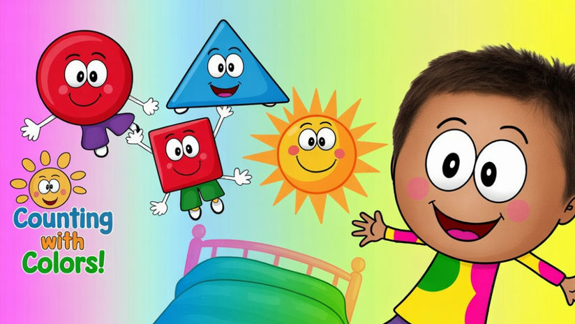 Colors Jumping Everywhere in This Fun Kids Song!!